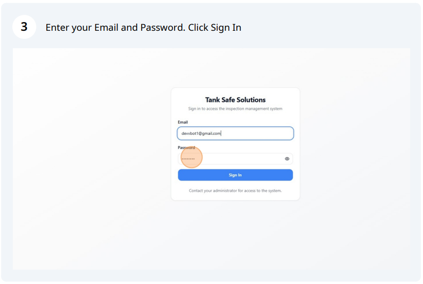Sign Up Process